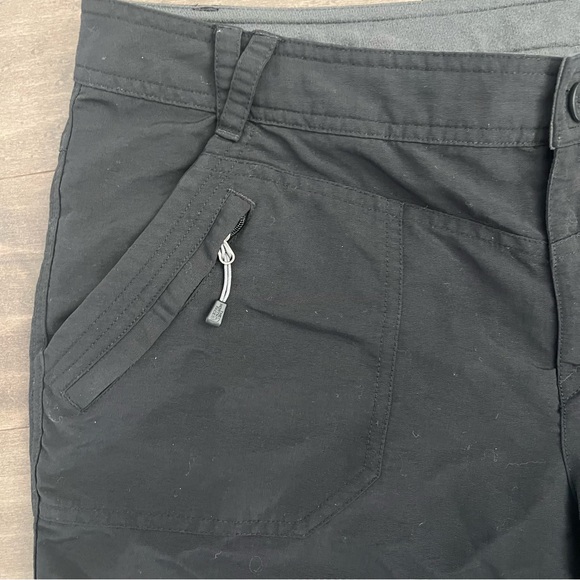 The NORTH FACE Black hiking outdoors shorts size 12 Ladies Performance Nylon - Picture 6 of 7